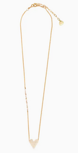 Heartsy Gold Plated Chain Pendant Necklace