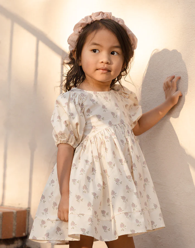 Luna Dress Vintage Rose