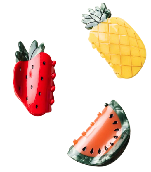 Fruit Hair Claw Clip