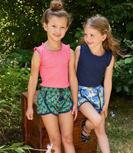 Load image into Gallery viewer, Millie Short - Green Ikat Floral
