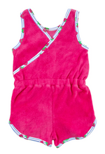 Load image into Gallery viewer, Terry Romper With Strawberries
