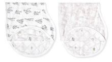 Load image into Gallery viewer, Silky Soft Burpy Bib 2-Pack- French Floral
