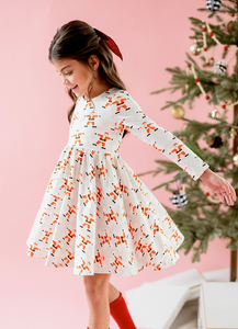 Gwendolyn Dress in Santa Angels