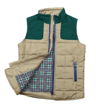 Load image into Gallery viewer, Khaki And Green Vest
