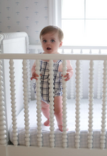 Load image into Gallery viewer, Windsor Navy Plaid Bubble
