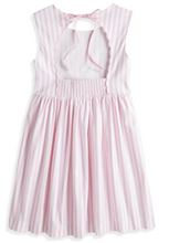 Load image into Gallery viewer, Scalloped Shelby Dress - Pink Stripe
