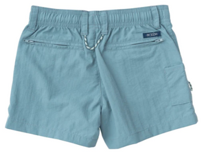 Outrigger Performance Short - Smoke Blue