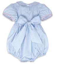 Load image into Gallery viewer, Woodford Blue Windowpane Kelli Bubble
