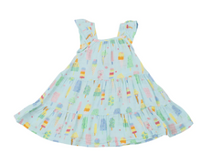 Load image into Gallery viewer, Fruit Dream Popsicles Twirly Sundress &amp; Bloomer
