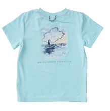 Load image into Gallery viewer, Net Fishing Aqua-Esque Performance Tee
