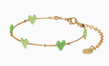 Load image into Gallery viewer, Heartsy Gold Plated Chain Adjustable Bracelet
