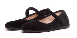 Classic Mary Jane - Black Suede