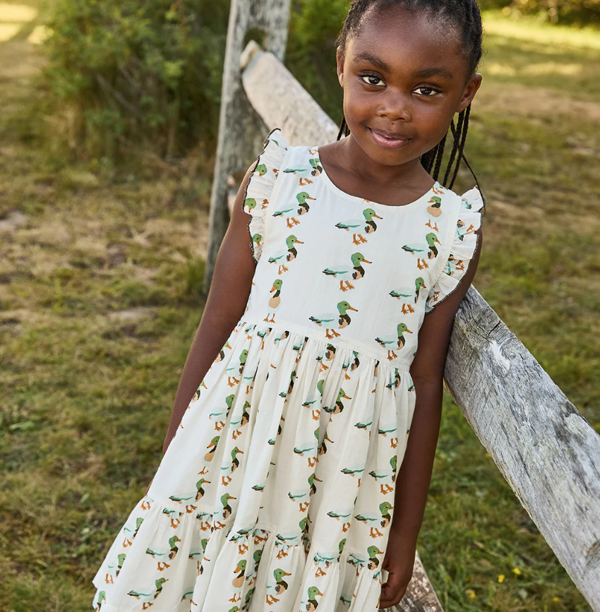 Kelsey Dress - Mallard Friends  Belles & Beaux