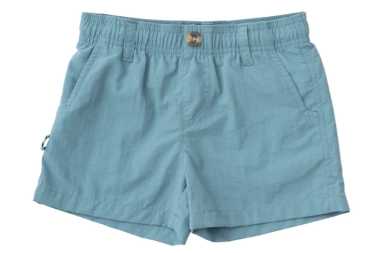 Outrigger Performance Short - Smoke Blue