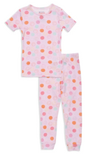 Load image into Gallery viewer, Pink Smile Modal Short Sleeve Pajama Set
