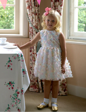 Load image into Gallery viewer, Flutter Flower Organza Party Dress
