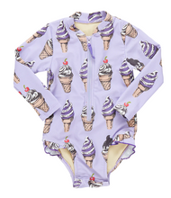 Load image into Gallery viewer, Baby Girls Arden Suit - Lavender Soft Serve
