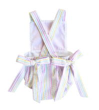 Load image into Gallery viewer, Selwyn Pastel Seersucker Sadie Sunsuit
