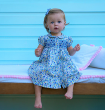 Load image into Gallery viewer, Pastel Floral Button Front Dress And Bloomers
