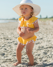Load image into Gallery viewer, Hello Yellow Flounce Bikini
