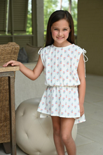 Load image into Gallery viewer, Helen Dress - White Block Print
