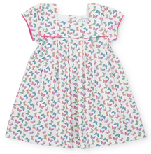 Load image into Gallery viewer, Lizzy Dress - Bright Butterflies
