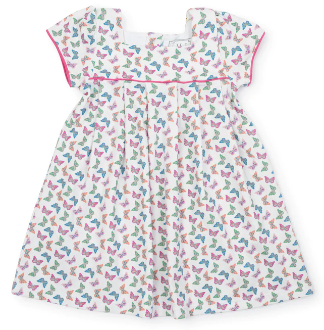 Lizzy Dress - Bright Butterflies