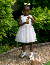 Load image into Gallery viewer, Flutter Flower Organza Party Dress
