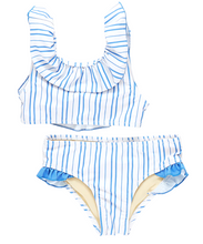 Load image into Gallery viewer, Girls Ariel Bikini - Riviera Stripe

