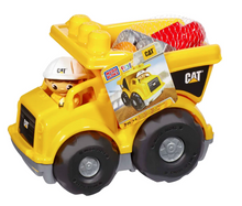 Load image into Gallery viewer, Mega Bloks CAT Lil&#39; Dump Truck
