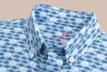 Load image into Gallery viewer, Heather Clearwater Blue Short Sleeve Sportshirt
