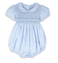 Load image into Gallery viewer, Woodford Blue Windowpane Kelli Bubble
