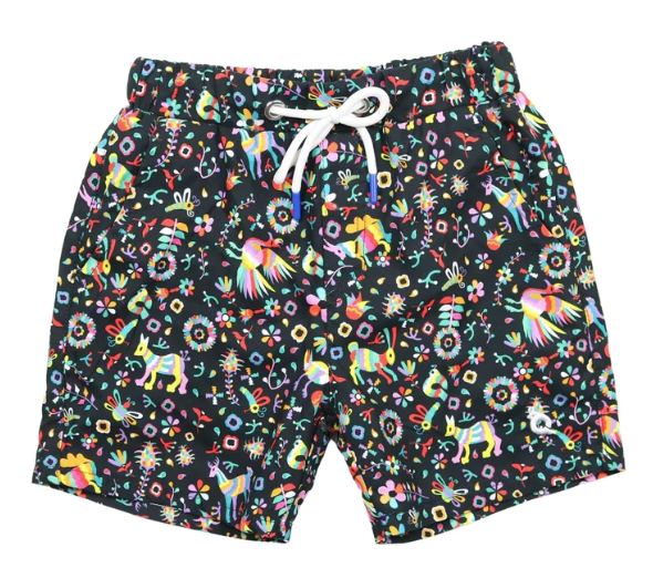 Dark Otomi Swim Trunks