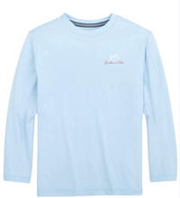 Load image into Gallery viewer, Clearwater Blue Red White And Lure Long Sleeve Performance Tee
