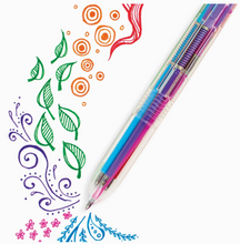 Load image into Gallery viewer, Six Click Colored Gel Pen
