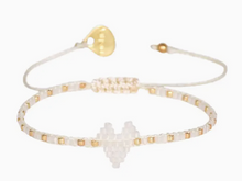 Load image into Gallery viewer, Heartsy Row Adjustable Bracelet
