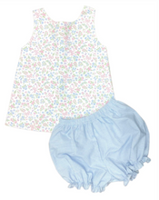 Load image into Gallery viewer, Kinley Ruffle Bloomer Set - Blossoms And Bows
