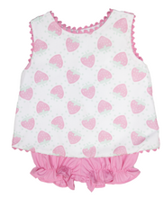 Load image into Gallery viewer, Wise Acres Strawberries Tally Bloomer Set
