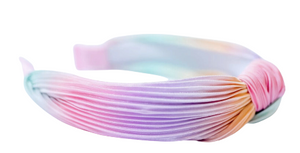 Pleated Ombre Knot Headband