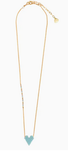 Heartsy Gold Plated Chain Pendant Necklace