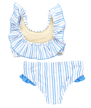 Load image into Gallery viewer, Girls Ariel Bikini - Riviera Stripe
