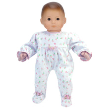 Load image into Gallery viewer, 15" Doll Light Pink Floral Sleeper
