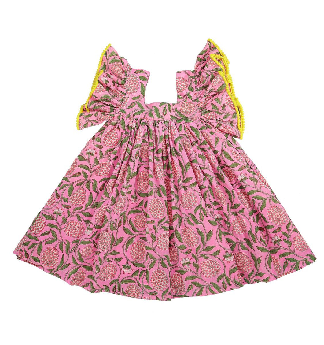 Ria Pink Lemonade Dress