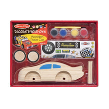 Load image into Gallery viewer, Decorate Your Own Wooden Race Car
