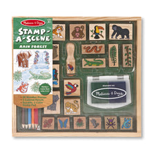Load image into Gallery viewer, Stamp a Scene - Rain Forest
