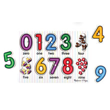 Load image into Gallery viewer, See Inside Numbers Peg Board
