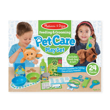 Load image into Gallery viewer, Feeding &amp; Grooming Pet Care Playset

