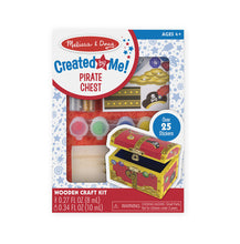 Load image into Gallery viewer, Created by Me! Pirate Chest Wooden Craft Kit
