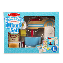 Load image into Gallery viewer, Wooden Make a Cake Mixer Set
