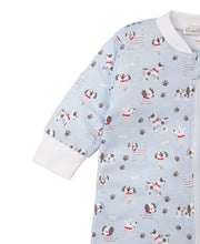 Load image into Gallery viewer, Puppy Posse Zip Footie
